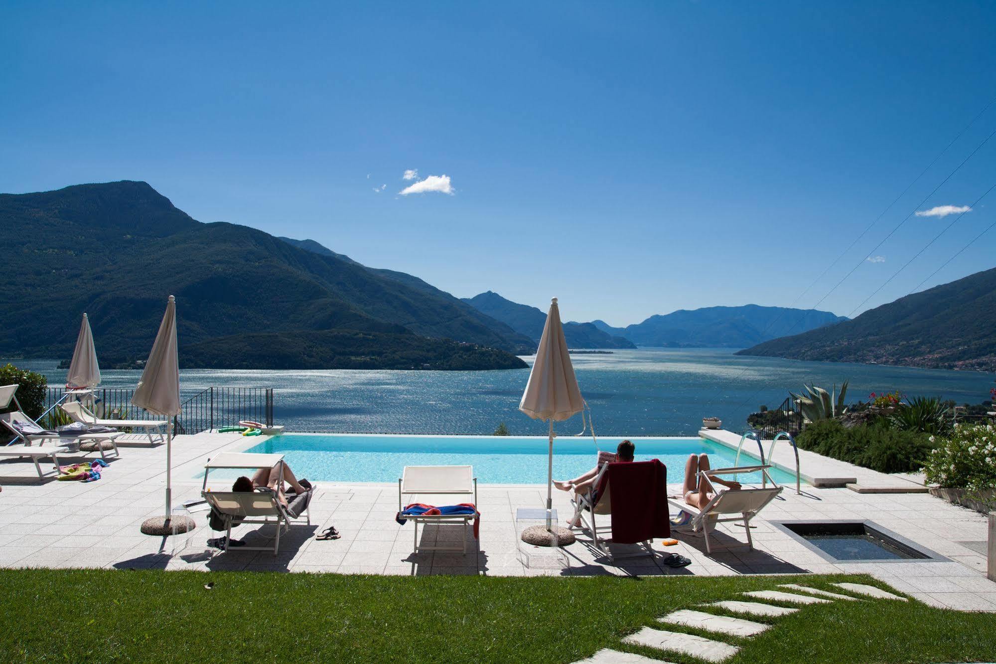 Residence Cafelicita - Promotion - Apartments Lake View - Infinity Pool - Jacuzzi Gravedona Exterior foto